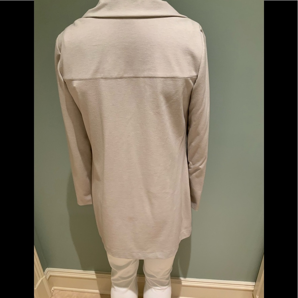 Beige/Oatmeal Long Jacket - Picture 9 of 13